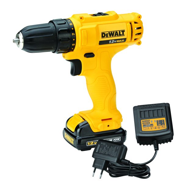 Parafusadeira/Furadeira 3/8" (10mm) 12v Sem Fio Dewalt DCD700LC1