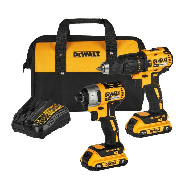 Combo Parafusadeira/Furadeira de Impacto 20v Dewalt DCK276D2