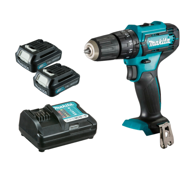 Parafusadeira/Furadeira de Impacto 3/8" (10mm) 12v Makita Com 2 Baterias