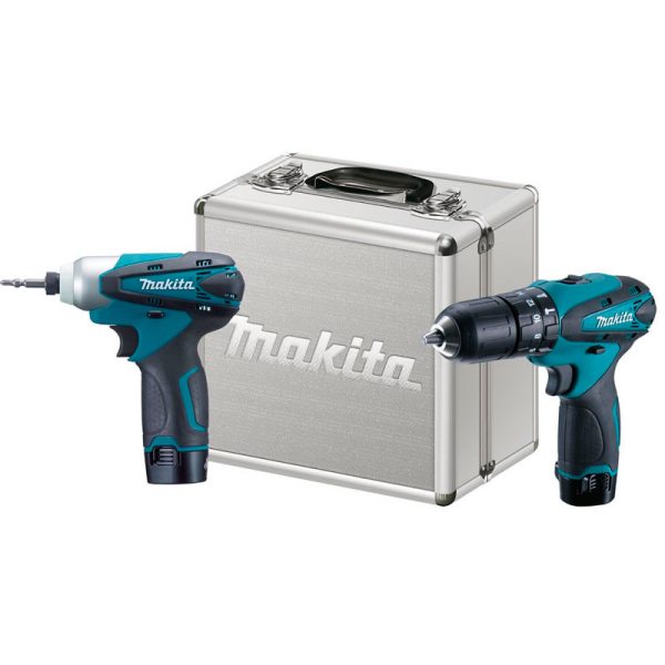Combo Parafusadeira/Furadeira De Impacto 12v Makita DK1493