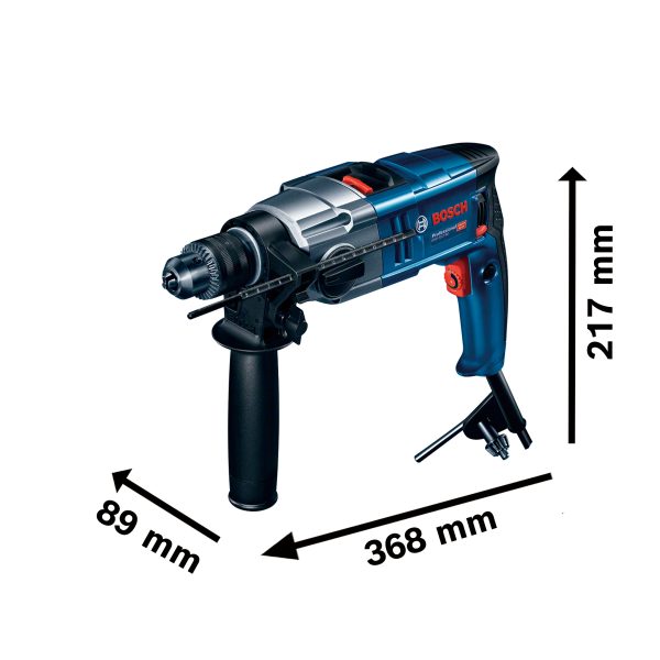 Furadeira de Impacto Bosch GSB 20-2 RE 870W 220V - Imagem 5