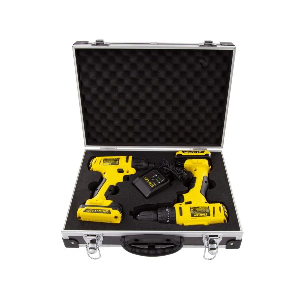 Combo Parafusadeira/Furadeira de Impacto 12V Sem fio Stanley SCH121S2FK - Imagem 4