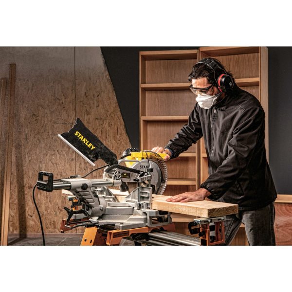 Serra Esquadria Com Braço Telescópico 10" 1800W 220V Stanley SM18 - Imagem 7