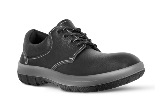 Sapato de Amarrar Acolchoado Preto Safetline