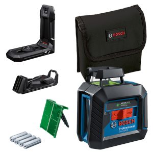 Nível a Laser Verde de linhas cruzadas Bosch GLL 2-20G 10m