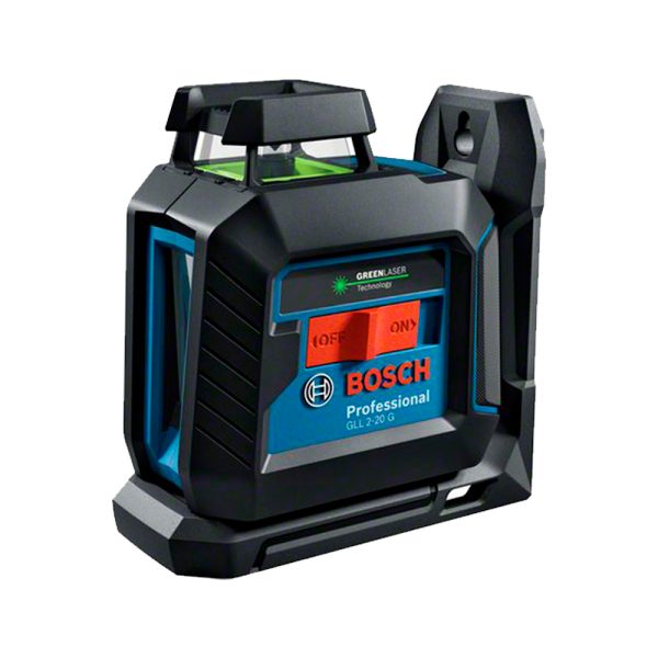 Nível a Laser Verde de linhas cruzadas Bosch GLL 2-20G 10m - Imagem 3