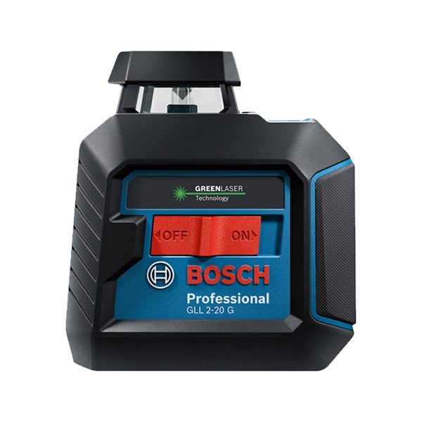 Nível a Laser Verde de linhas cruzadas Bosch GLL 2-20G 10m - Imagem 4