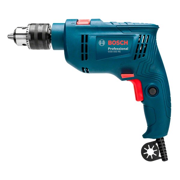 Furadeira de Impacto 1/2" Bosch GSB 550 550W 220V +14 Acessórios - Imagem 3