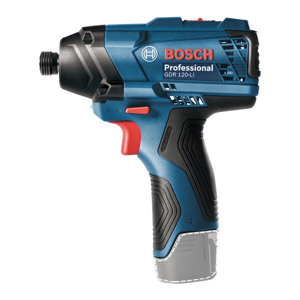 Chave de Impacto 1/4" a Bateria Bosch GDR 120-LI 12V - Imagem 2