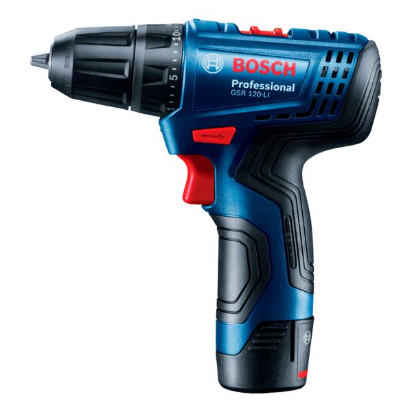 Parafusadeira Furadeira 3/8" Bosch GSR 120-LI 12V Com 2 Baterias e Maleta - Imagem 3