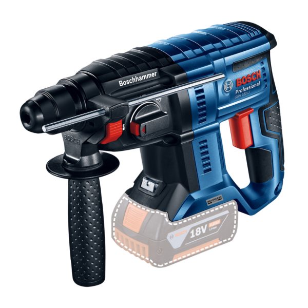 Martelete Rompedor SDS-Plus a Bateria Bosch GBH 180-LI Brushless 18V