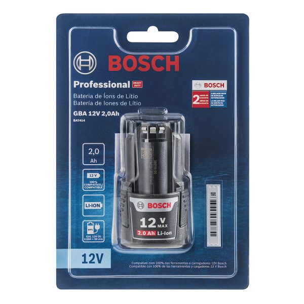 Bateria Bosch 12V GBA 12V 2.0Ah - Imagem 4