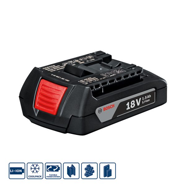 Bateria Bosch GBA 18V 1,5Ah - Imagem 3