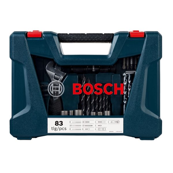 Kit de Pontas e Brocas em Titânio Bosch V-Line 83 peças - Imagem 2