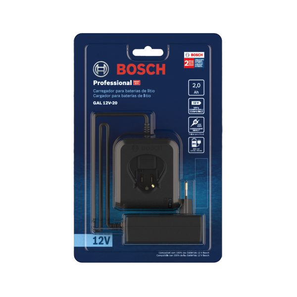 Carregador de Bateria Bosch GAL 12V-20 Bivolt - Imagem 4