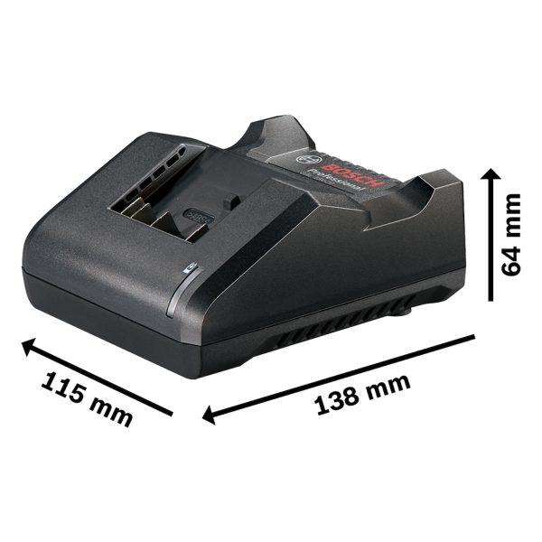 Carregador de bateria Bosch 18V GAL 18V-20 Bivolt - Imagem 3