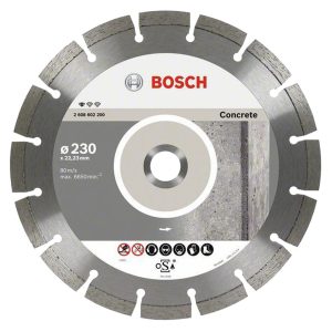 Disco de Corte Diamantado Segmentado 9" Bosch Standard para Concreto
