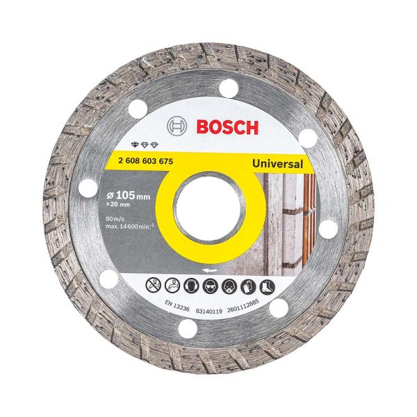 Disco de Corte Bosch Standard Universal Turbo 105mm