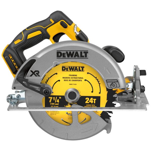 Serra Circular Sem Fio 7.1/4" 20V Brushless Dewalt DCS570B - Imagem 2