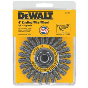 Escova de Aço Trançada Dewalt 4"