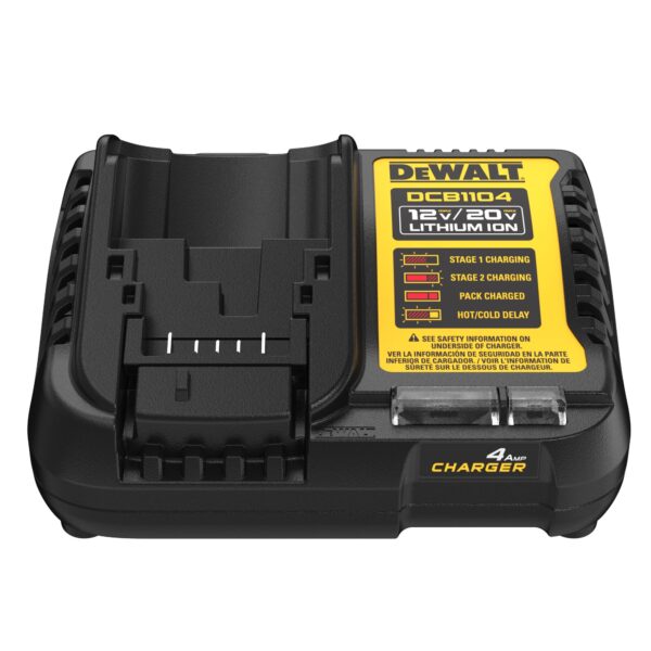 Carregador Rápido 12V / 20V Dewalt DCB1104 - Imagem 3