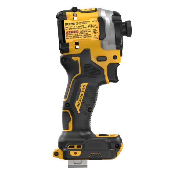 Parafusaderia de Impacto Compacta 1/4" (6,35mm) 20V MAX* Brushless Dewalt DCF850B - Imagem 3