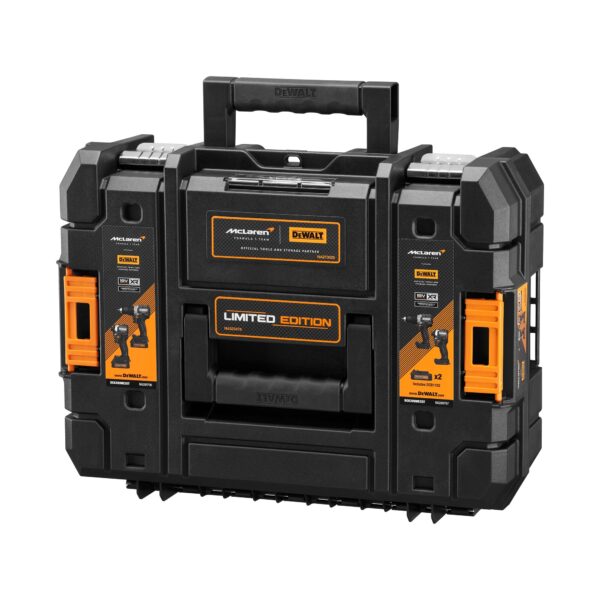 Combo Parafusadeira/Furadeira de Impacto 1/2" e Parafusadeira de Impacto 1/4" 20V Dewalt DCK200ME2GT-BR Edição McLaren - Imagem 6