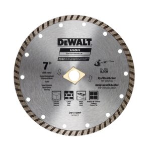 Disco Diamantado Turbo Dewalt 7″ (180mm)