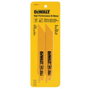 Lâmina Serra Sabre para Metal 6" 2 Peças Dewalt DW4811-2