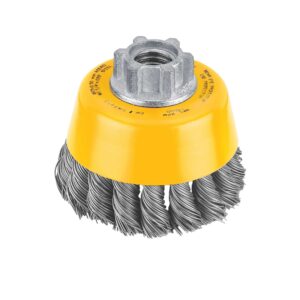 Escova de Aço Copo Trançada Dewalt 3"