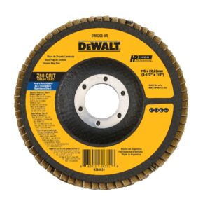 Disco Flap Fibra Cônico Dewalt 4.1/2" X 7/8" Z60
