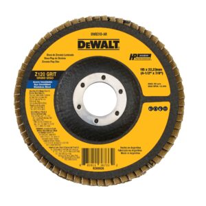 Disco Flap Fibra Cônico Dewalt 4.1/2" X 7/8" Z120