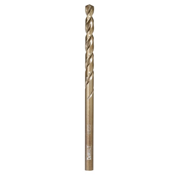 Dewalt Broca de Aço Rápido 3/16" Gold Ferrous