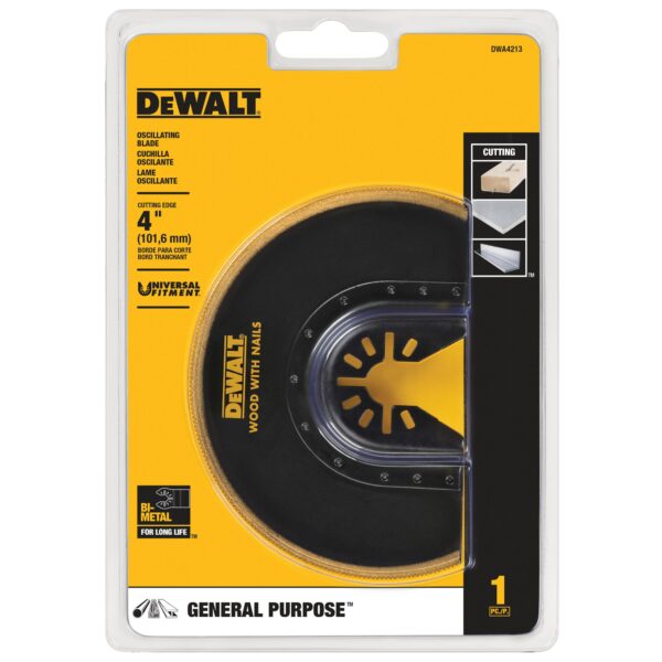 Lâmina Semi Circular Titânio Para Maderia Com Pregos Dewalt DWA4213 - Imagem 2