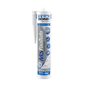 Tekbond Adesivo MS Híbrido Cinza 400g
