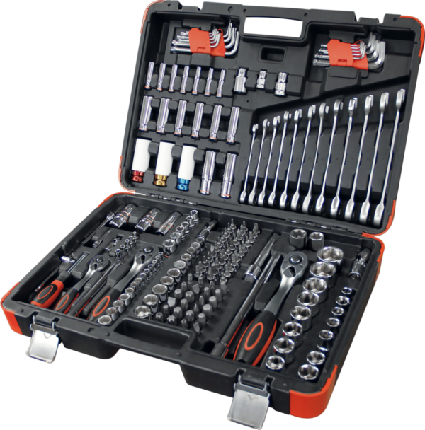 Jogo de Ferramentas 178 Peças Oficina Master Gedore Robust 5000R