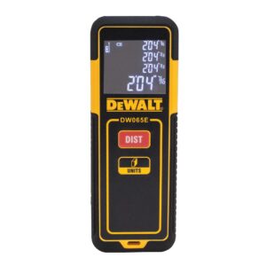 Trena a Laser 20m Dewalt DW065E