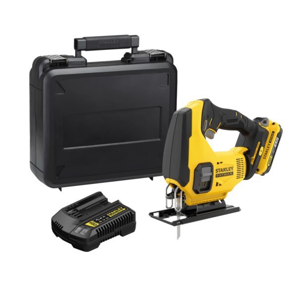 Serra Tico-Tico 20V Com Bateria e Maleta Stanley SCJ600D1K