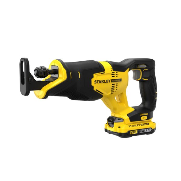 Serra Sabre (25mm) 20V Com Maleta Stanley SCR300D1K - Imagem 2
