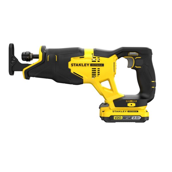 Serra Sabre (25mm) 20V Com Maleta Stanley SCR300D1K - Imagem 3