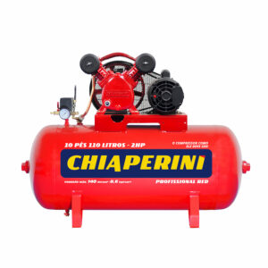 Compressor de Ar 10 PCM 110L 2HP 220V Red Chiaperini