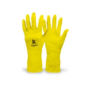 Luva Latex Amarelo Kalipso